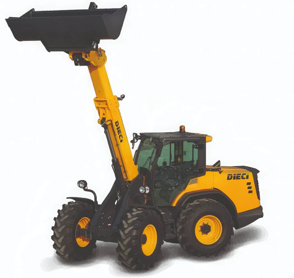Dieci machine combining telehandler and wheel loader benefits - Trade ...