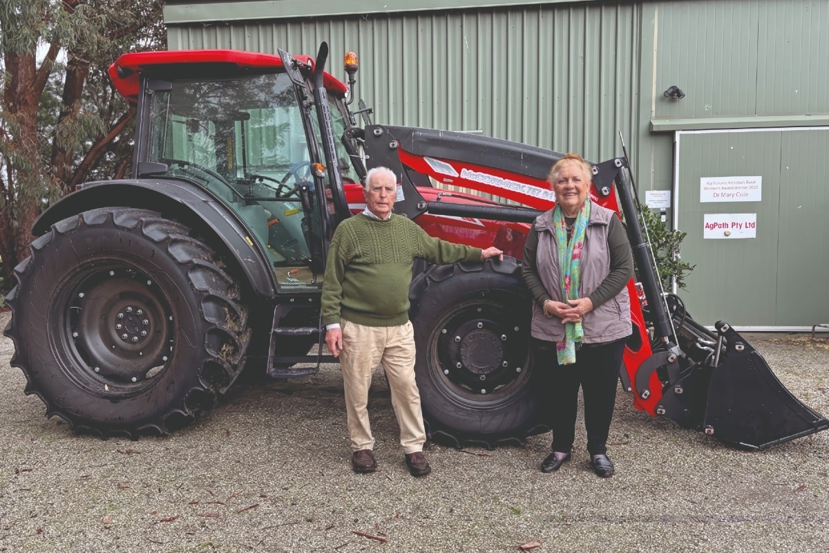 McCormick B-MAX 110 helping couple preserve soil health